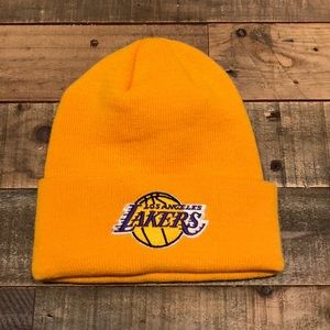 Gold Lakers Beanie